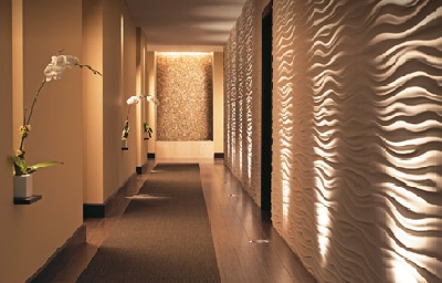 Treatment Room Hallway in The Seagate Spa The Seagate Hotel & Spa in Delray, Florida 