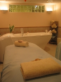 Treatment Suite in the Sea Water Spa at Gurney's Inn in Montauk, New York