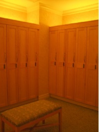 Click to Enlarge - Women's Locker Room in Skana, The Spa at Turning Stone in Verona, New York